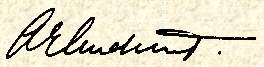 Signature of Anthony AUDCENT