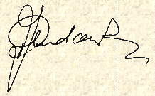 Signature of Paul AUDCENT